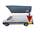 Volkswagen Crafter Sprinter Sol Arka Çamurluk Kaplama 2006 Sonrası Uyumlu