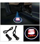 Seat Kapı Altı Delmeli Hayalet Logo