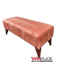 wi̇nflex  dekorati̇f di̇kdörtgen puf –(38 x 100cm) somon pembe renk