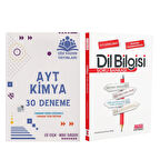 Çöz Kazan AYT Kimya Deneme ve AKM Dil Bilgisi Soru Bankası Seti 2 Kitap