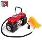 DHT Çİft Pistonlu 12 Volt  Mini Hava Kompresörü- D12070002