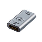 USB-C input DP output 4K Dönüştürücü Adaptör 60Hz (Gümüş)
