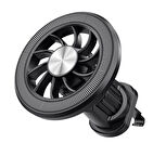 ML-216 MagSafe Araç İçi Havalandırma Telefon Tutucu (Siyah)