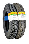 350-10 VE 90/90-12 TL (TUBELESS - DUBLEKS) LASTİK TAKIMI