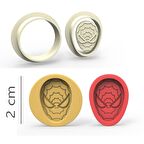 Örümcek Adam Kurabiye, Bisküvi, Kolye Ucu, Mühür Kalıp Seti - 2 cm