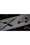 Bmw X4 Bagaj Krom Metal 3m 3d Yazı Logo