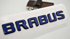 DK Tuning Brabus Bagaj Mavi Siyah ABS Yazı Logo Arma