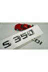 Benz S350 Cdı Bagaj Krom Metal 3m 3d Yazı Logo