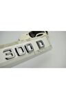 300 D Bagaj Krom Abs 3m 3d Yazı Logo