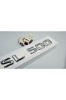 Sl 500 Bagaj Krom Metal 3m 3d Yazı Logo