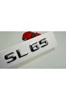 Benz Sl 65 Bagaj Krom Metal 3m 3d Yazı Logo