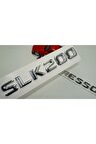 Benz Slk 200 Kompressor Bagaj Krom Metal 3m 3d Yazı Logo