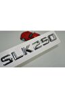 Benz Slk 250 Bagaj Krom Metal 3m 3d Yazı Logo
