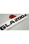 Gla 200d Bagaj Parlak Siyah Abs 3m 3d Yazı Logo