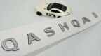 DK Tuning Qashqai J11 Gri ABS Bagaj Yazı Logo Nissan İle Uyumlu