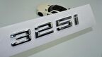 Dk Tuning 325i Bagaj Krom Metal 3m 3d Yazı Logo Bmw İle Uyumlu