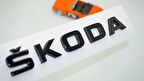 DK Tuning Bagaj Siyah ABS 3M 3D Yazı Logo Skoda İle Uyumlu