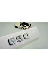 DK Benz 650 BRABUS Bagaj Krom ABS 3M 3D Yazı Logo