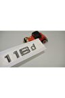 Bmw 118d Bagaj Krom Metal 3m 3d Yazı Logo