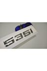 Bmw 535i Bagaj Krom Metal 3m 3d Yazı Logo