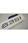 Bmw 635i Bagaj Krom Metal 3m 3d Yazı Logo