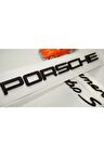 Porsche Panamera Turbo Uyumlu S Bagaj 3m 3d Abs Yazı Logo Amblem Seti