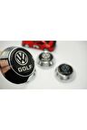 Volkswagen Golf Konik Jant Göbek Kapağı Seti 65mm