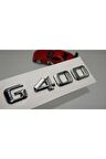G400 Bagaj Krom Metal 3m 3d Yazı Logo