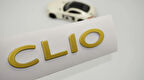 DK Tuning Clio MK3 Bagaj Gold Yazı Logo Arma Renault ile Uyumlu
