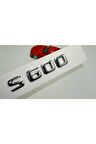 S600 Bagaj Krom Metal 3m 3d Yazı Logo
