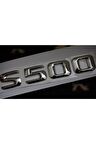 S500 Bagaj Krom Metal 3m 3d Yazı Logo