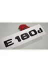 E 180d Bagaj Parlak Siyah Abs 3m 3d Yazı Logo
