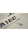 Benz A 160 Cdi Bagaj Krom Metal 3m 3d Yazı Logo