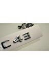 Benz C43 Bagaj Krom Metal 3m 3d Yazı Logo