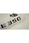 Benz E350 Bagaj Krom Metal 3m 3d Yazı Logo
