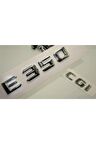 Benz E 350 Cgi Bagaj Krom Metal 3m 3d Yazı Logo