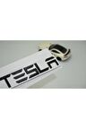 DK Tesla Model 3 Y S X Series Bagaj Siyah Metal 3M 3D Yazı Logo