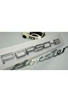 DK Porsche Boxster Bagaj Krom ABS Eski Model Yazı Logo Amblem Seti