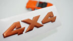 DK Tuning 4X4 Arazi Off Road Bagaj Bronz Renk Logo Arma Amblem