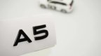 DK Tuning A5 2025+ Yeni Nesil Bagaj Siyah Yazı Logo Arma Audi İle Uyumlu