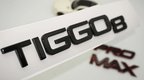 DK Tuning Chery Tiggo 8 Pro Max Bagaj Kırmızı Siyah ABS Yazı Logo Amblem