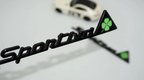 DK Tuning Alfa Romeo Sportiva Yonca Siyah Yeşil Logo Amblem Arma Seti
