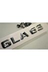Benz Gla 63 Bagaj Krom Metal 3m 3d Yazı Logo