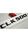 Clk 500 Bagaj Parlak Siyah Abs 3m 3d Yazı Logo
