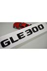Gle 300 Bagaj Parlak Siyah Abs 3m 3d Yazı Logo