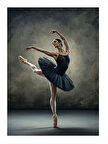 Balerin Dansçısı Modern Mdf Tablo