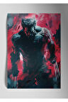 Metal Baskı Marvel Duvar Tablosu - Wolverine