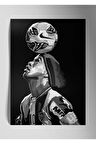 Metal Baskı Parlak Duvar Tablosu - Ronaldinho