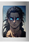 Eren Yeager Anime - Metal Tablo