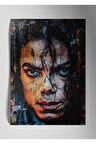 Metal Baskı Parlak Duvar Tablosu - Michael Jackson